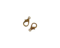 Zamak lobster clasp 23x12mm. 18Kt Gold plated.