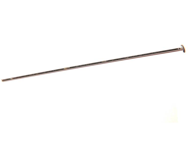 925 SILVER. Headpin 0,90-70mm 0,484gr/ud..