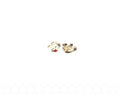 926 SILVER. Comfort Earnuts, medium. 26 PCs