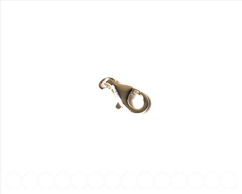 925 SILVER. Trigger clasps 16mm.