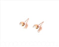 925 SILVER. Ball earrings, 8mm.