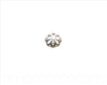 925 SILVER. End cap, 10mm. Inn. 1mm.