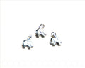 925 SILVER. Pendant. Elephant 10X8mm. Hole: 1.5mm.