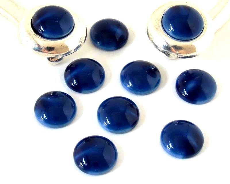 Resin. Cachobon. 12mm. Dark blue. Best Quality.