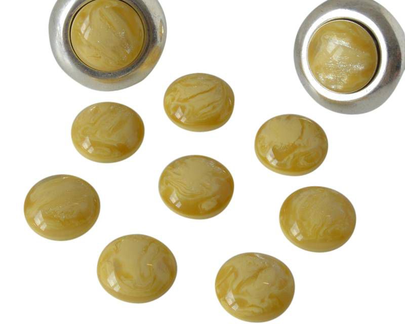 Resin. Cachobon. 12mm. Light yellow. Best Quality.