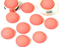 Resin. Cabochon. 12mm. Matt coral. Best Quality.