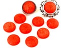 Resin. Cabochon. 12mm. Sweet coral. Best Quality.
