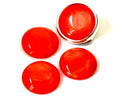 Resin. Cabochon. 20mm. Pearl coral. Best Quality.
