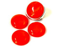 Resin. Cabochon. 20mm. Pearl orange. Best Quality.