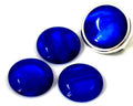 Resin. Cabochon. 20mm. Pearl blue. Best Quality.