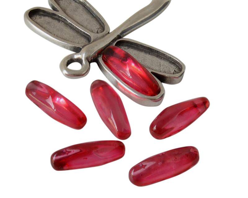 Resin. Cabochon. Irregular. 20x9mm. Light pink. Best Quality.