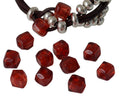 Resin. Irregular tube. 9x8mm. Dark blue. Inn.3mm. Best Quality.