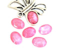 Resin. Cabochon. Oval. 24x18mm. Light pink. Best Quality