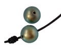SWAROVSKI Pearl 5817. 10mm. Iridiscent Green. Inn.1.2mm