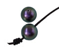 SWAROVSKI Pearl 5817. 10mm. Iridiscent Purple. Inn.1.2mm