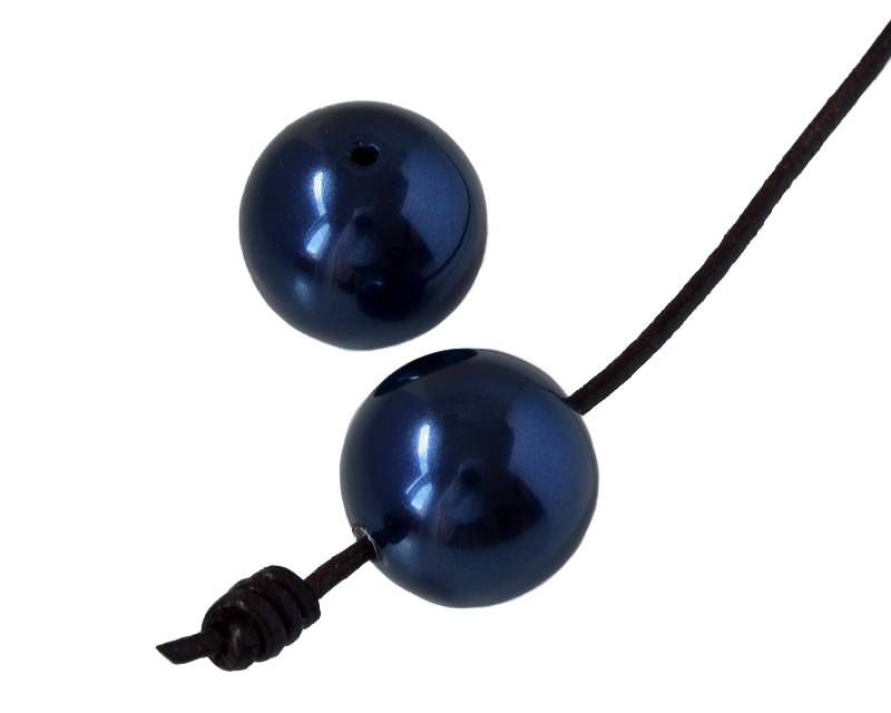 SWAROVSKI Pearl 5817. 12mm. Night Blue. Inn.1.2mm