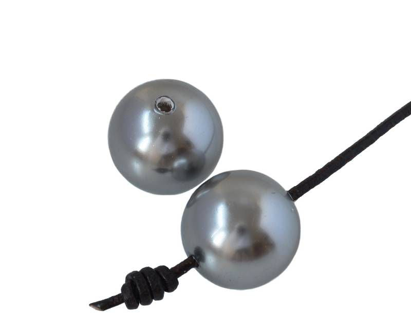SWAROVSKI Pearl 5817. 12mm. Grey. Inn.1.2mm