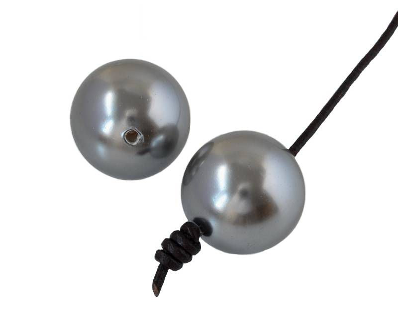 SWAROVSKI Pearl 5817. 14mm. Grey. Inn.1.2mm