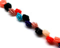 Synthetic Coral. Flower. 15mm. Multicolor. 40PCs.