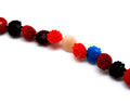 Synthetic Coral. Flower. 11mm. Multicolor. 40PCs.