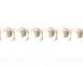 Glass Pearl, 12mm Round. white. Sold Per 32inch Strand. 72 PCs