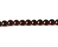 Glass beads. Round, 8mm. Purple. Sold per 13-14-Inch.
