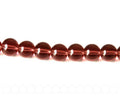Glass beads. Round, 10mm. Light purple. 13-14-Inch Strand.
