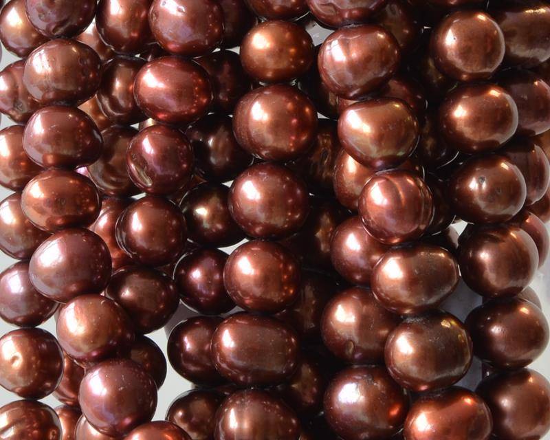 Cultured Freshwater. Potato. 8-9mm. 40cm strand