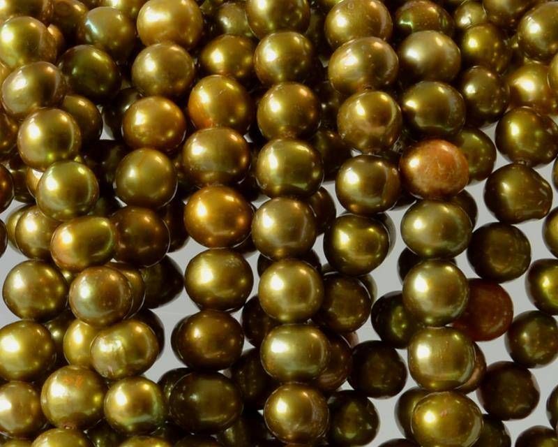 Cultured Freshwater. Potato. 7-8mm. 40cm strand