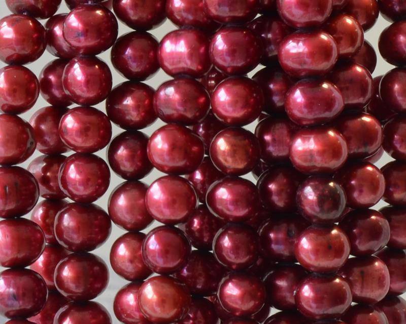 Cultured Freshwater. Potato. 6-7mm. 40cm strand