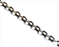 Aluminium chain. 8x5,2x1,4mm.Nickel color.
