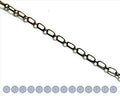 Chain. Ring 6.5x3x0.5mm. Antique gold.