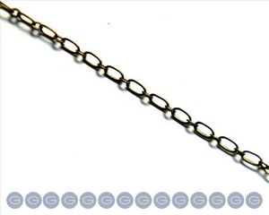 Chain. Ring 6.5x3x0.5mm. Antique gold.