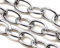 Chain. Aluminium. 16x11x2.3mm. Silver color2.