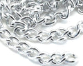 Aluminium1. Ring. 16.5x11mm/3mm. Silver color.