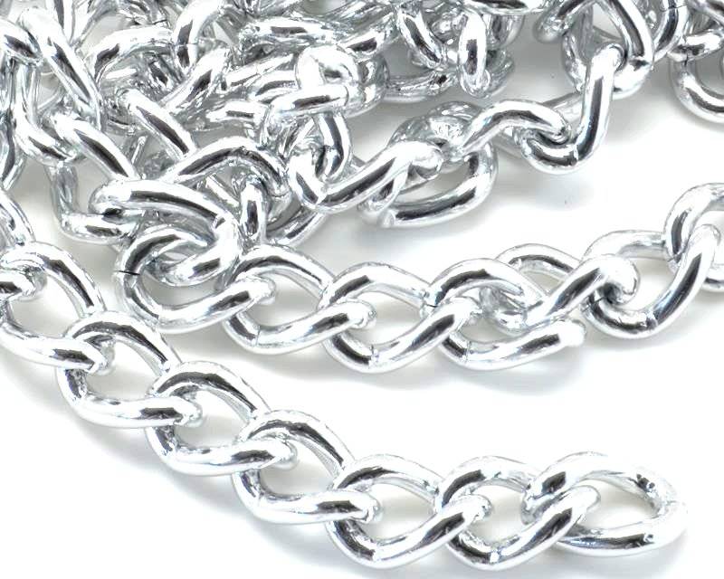 Aluminium1. Ring. 16.5x11mm/3mm. Silver color.