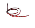 Leather cord strand for buckle clasp 590x5mm. Red-black edges. Best Quality