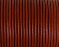 Round Leather cord 2.5mm. Orange. Best Quality.