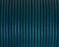 Round Leather cord 2.5mm. Turquoise. Best Quality.