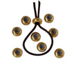 Metal bead Brass bead stopper 8x4.3mm. Gold. Inn.2mm