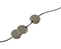 Zamak coin 17x17mm. Silver. Inn.1.2mm