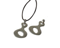 Pendant 33x27mm. Zamak. Silver. Inn.5x4mm