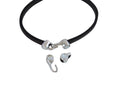 SWAROVSKI and metal clasp 11x4.5mm with end cap coin. Gold-Light Grey Delite. Inn.3x2mm