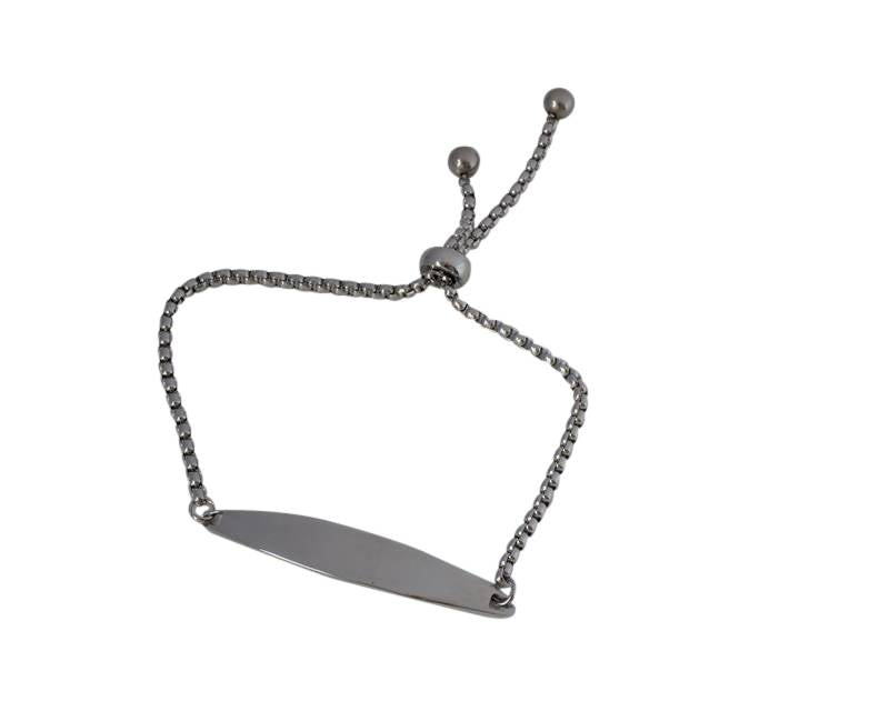 Stainless Steel chain bracelet 2.2mm. Stainless Steel 304. Gold. 4-9 Inch. Ajustable.