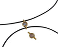 Swarovski and metal connector 10x5mm. Gold-Cappuccino Delite.Inn.2m