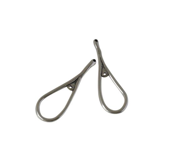 Pendant 57x18mm. Zamak. Silver. Inn.1.2mm