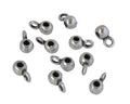 Zamak pendant component 5mm round bead - Inn.2mm/1.9mm